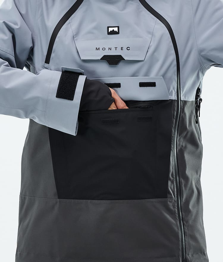 Montec Doom W Skijacke Damen Soft Blue/Black/Phantom, Bild 9 von 11