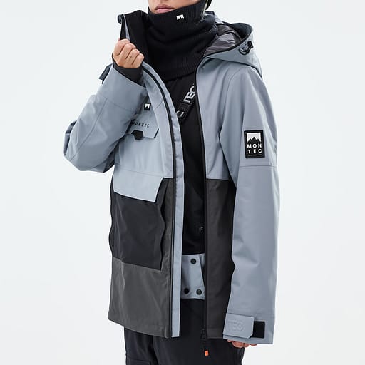 Asymmetrischer Frontreißverschluss mit innenliegender Schutzleiste Hauptdetailproduktbild,