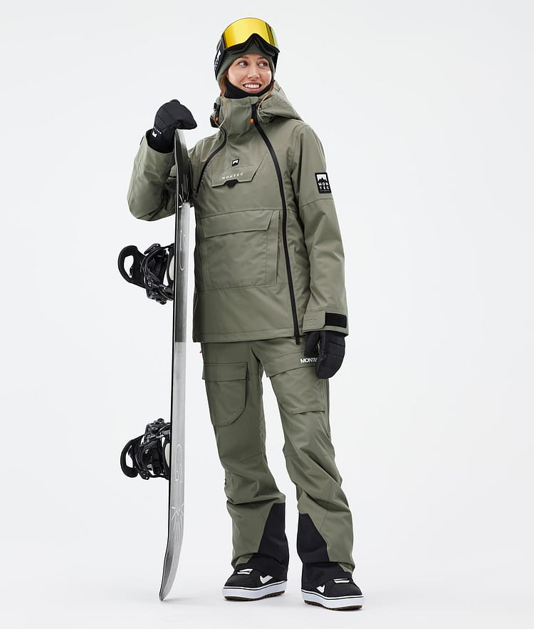 Montec Doom W Snowboardjacke Damen Greenish, Bild 3 von 11