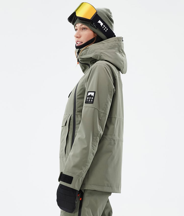 Montec Doom W Skijacke Damen Greenish, Bild 6 von 11