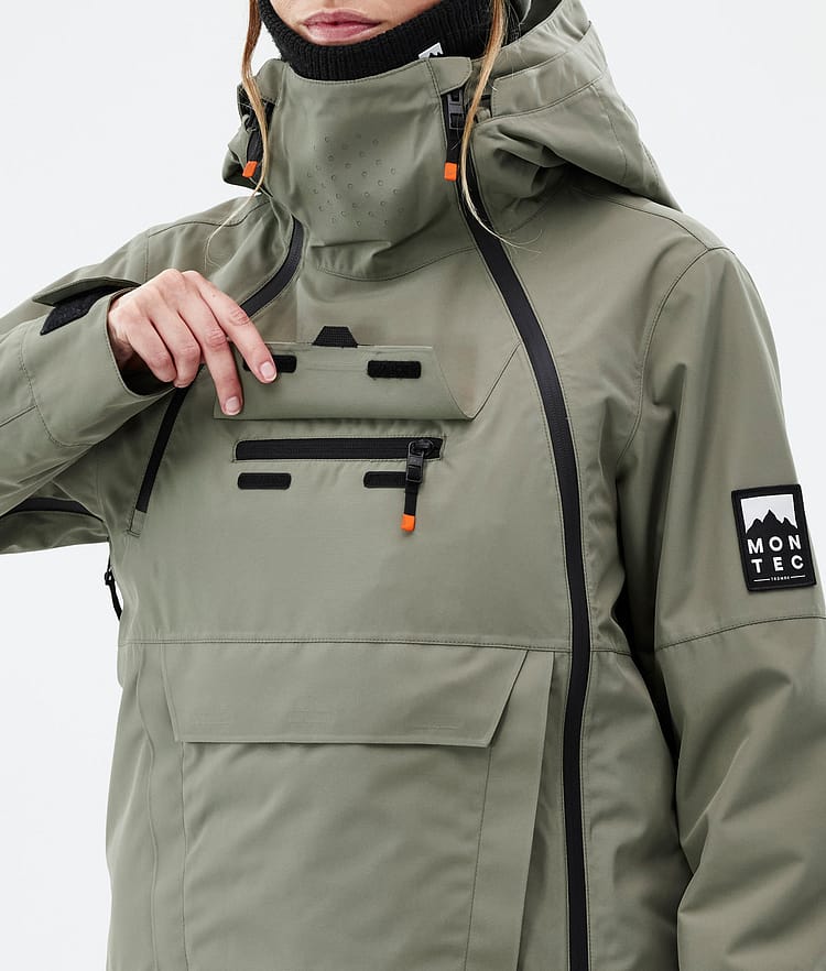 Montec Doom W Snowboardjacke Damen Greenish, Bild 10 von 11