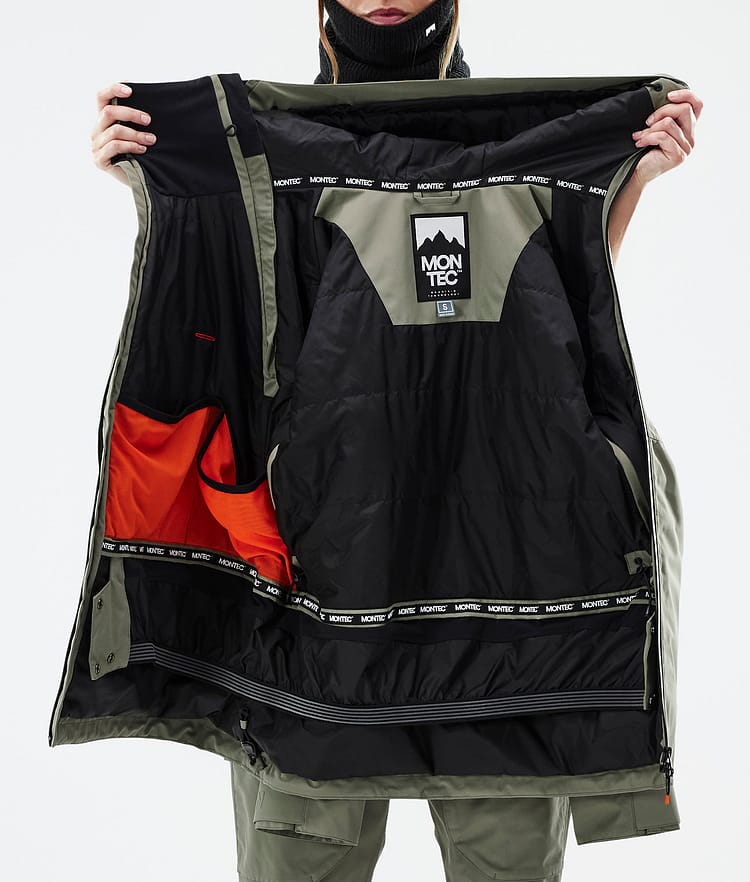 Montec Doom W Snowboardjacke Damen Greenish, Bild 11 von 11