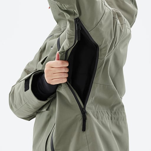 Unterarmbelüftung mit Reißverschluss Hauptdetailproduktbild,