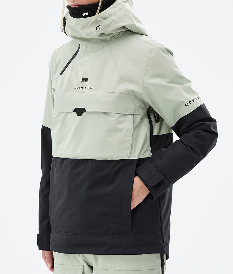 Montec Dune W Skijacke Damen Soft Green/Black