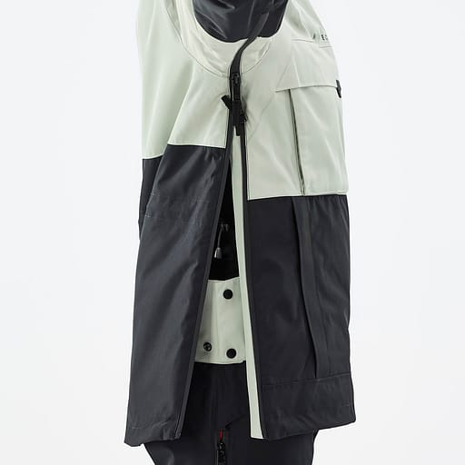 Seitlicher Reißverschluss mit innenliegender Schutzleiste Hauptdetailproduktbild,