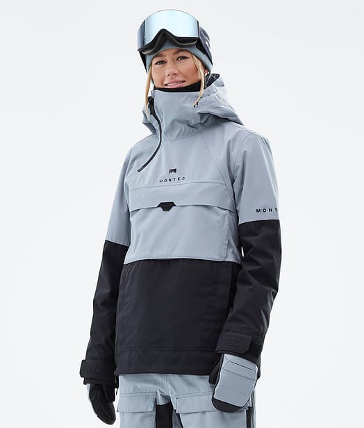 Montec Dune W Skijacke Damen Soft Blue/Black