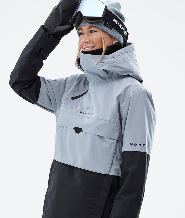 Montec Dune W Skijacke Damen Soft Blue/Black