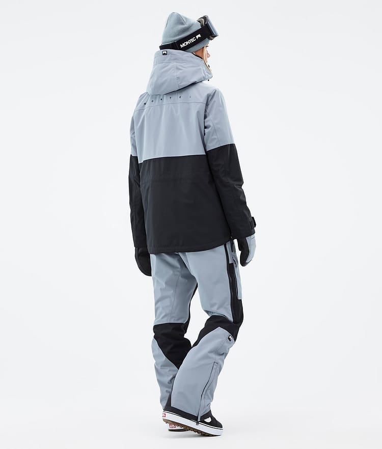 Montec Dune W Snowboardjacke Damen Soft Blue/Black Renewed, Bild 5 von 9