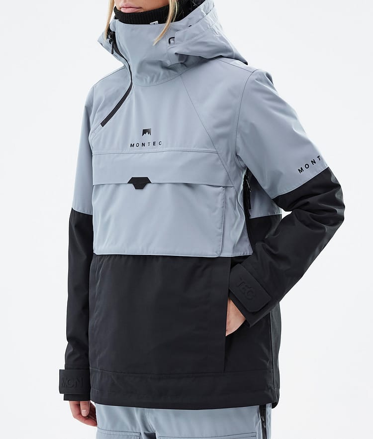 Montec Dune W Snowboardjacke Damen Soft Blue/Black Renewed, Bild 8 von 9