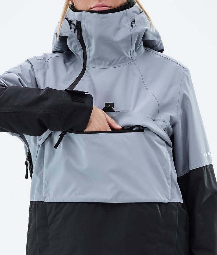 Montec Dune W Snowboardjacke Damen Soft Blue/Black Renewed, Bild 9 von 9