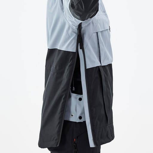 Seitlicher Reißverschluss mit innenliegender Schutzleiste Hauptdetailproduktbild,