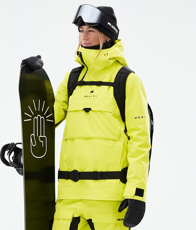 Montec Dune W Snowboardjacke Damen Bright Yellow Renewed, Bild 1 von 9