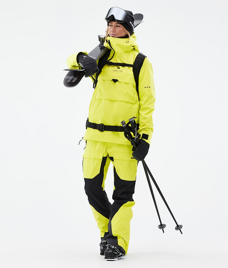 Montec Dune W Skijacke Damen Bright Yellow