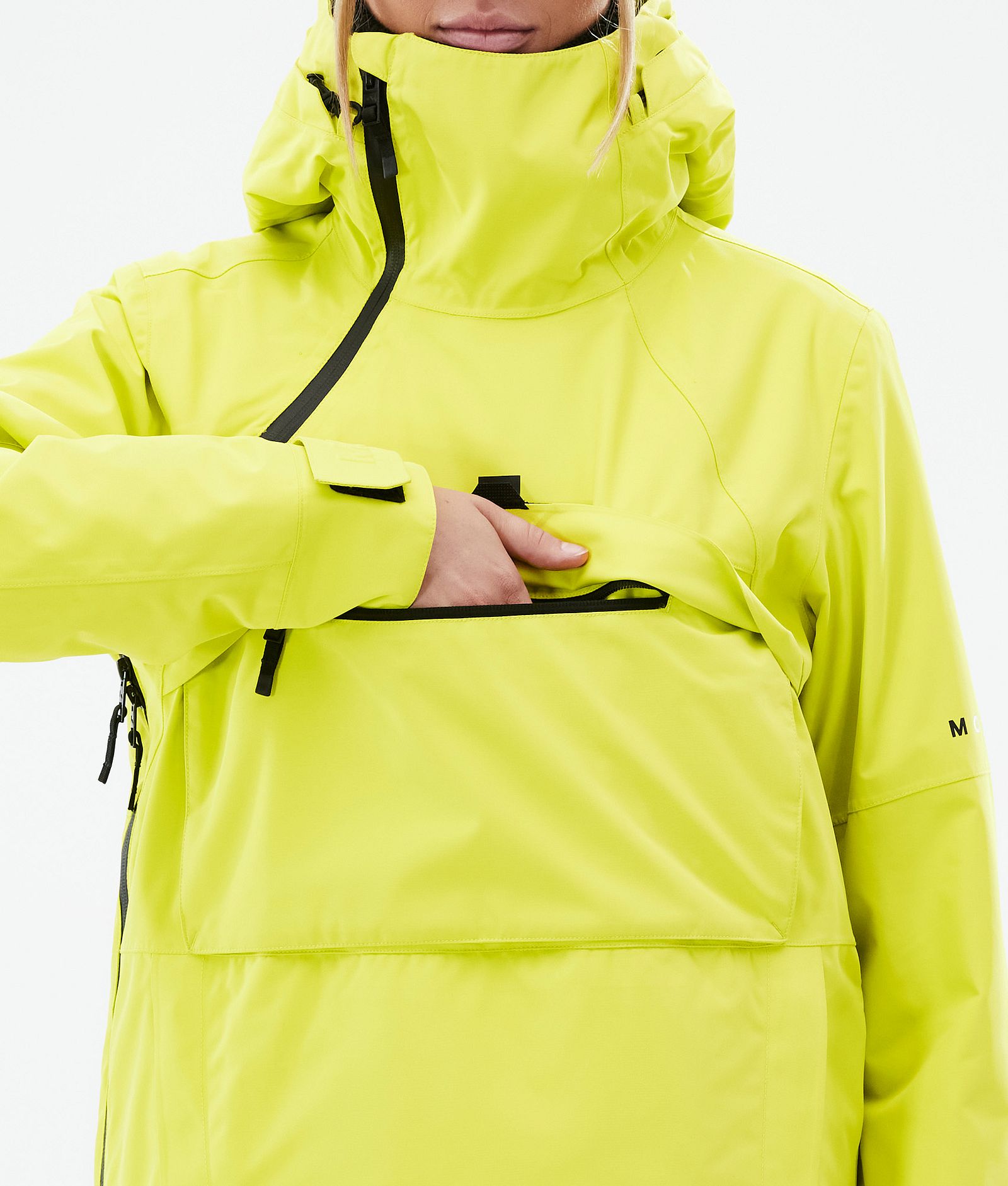 Montec Dune W Snowboardjacke Damen Bright Yellow Renewed, Bild 9 von 9