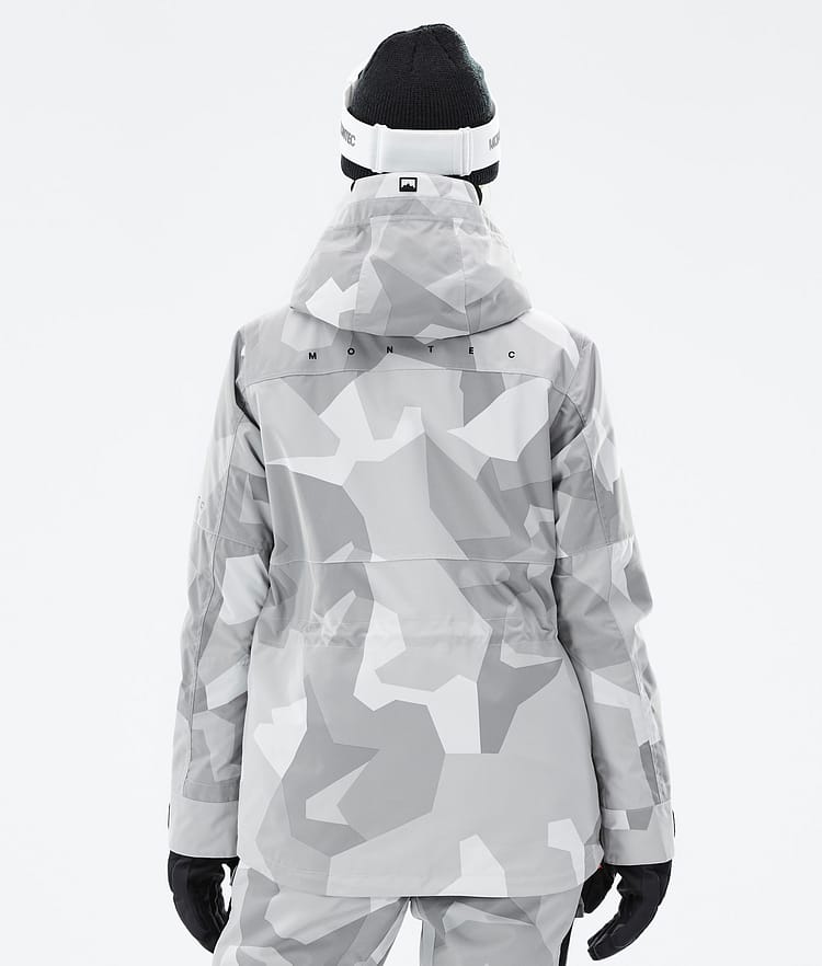 Montec Dune W Skijacke Damen Snow Camo