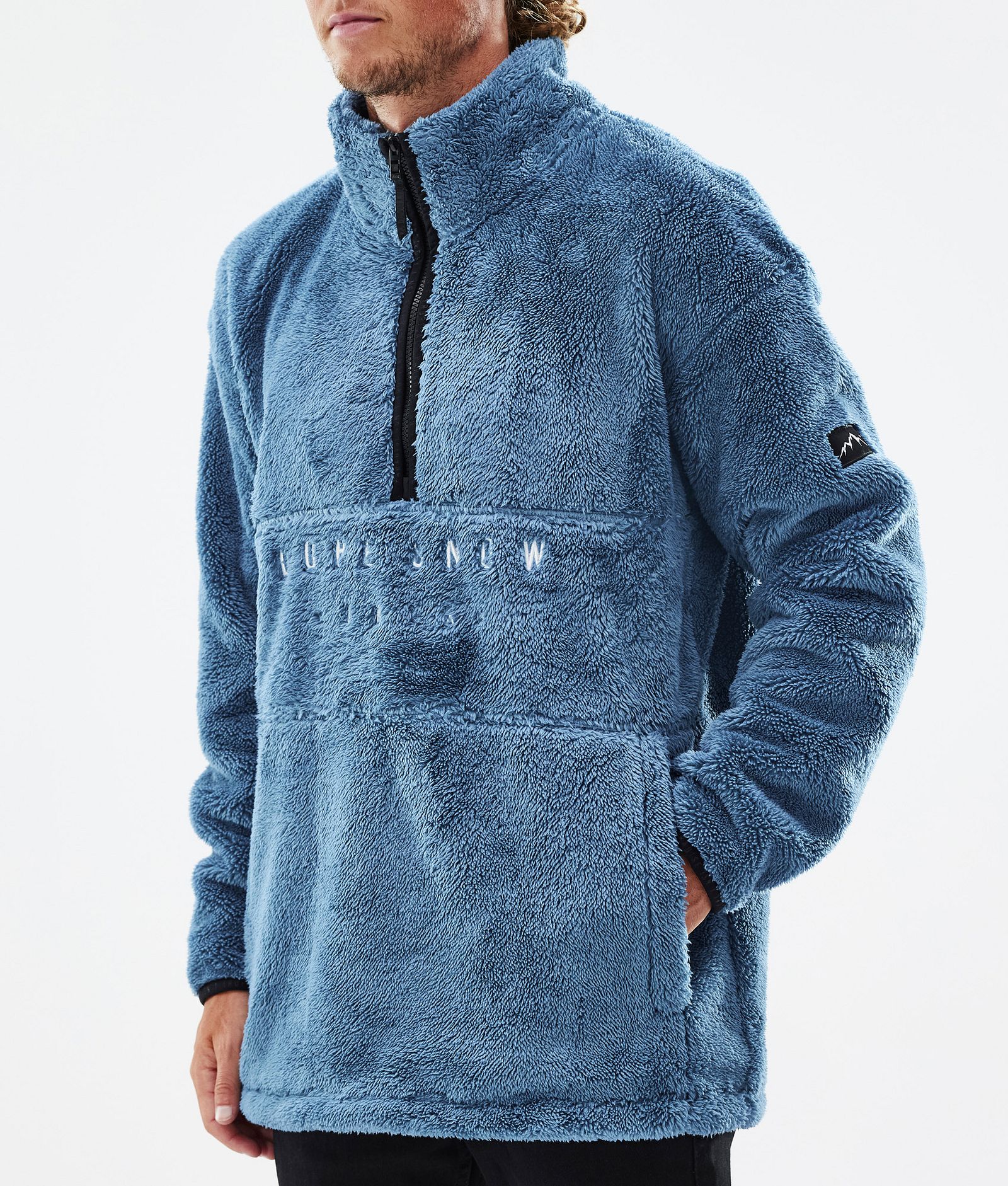 Dope Pile 2022 Fleecepullover Herren Blue Steel, Bild 8 von 9