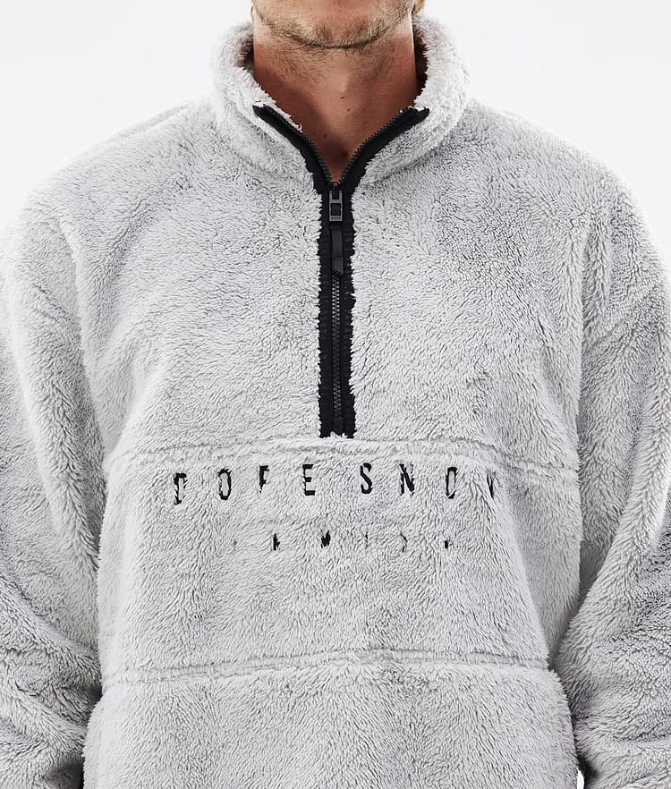 Dope Pile 2022 Fleecepullover Herren Light Grey