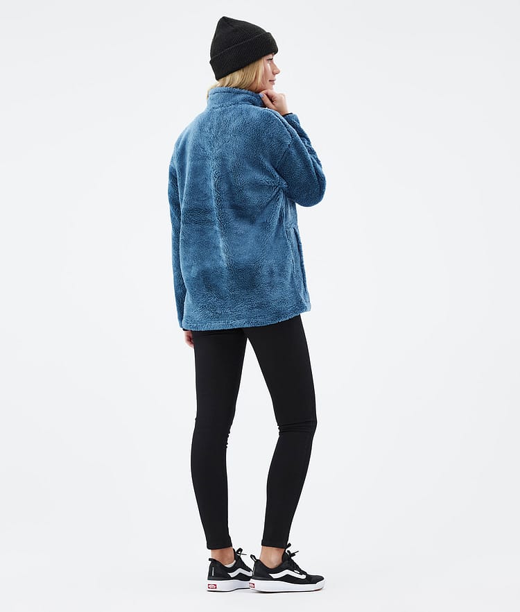 Dope Pile W 22 Fleecepullover Damen Blue Steel, Bild 4 von 8