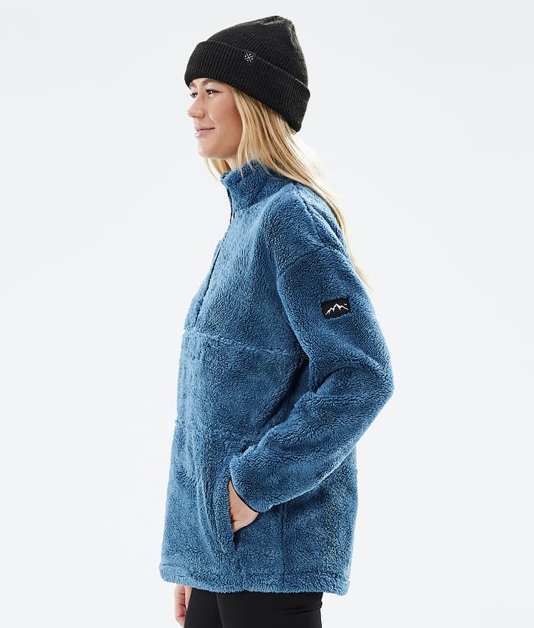 Dope Pile W 22 Fleecepullover Damen Blue Steel, Bild 5 von 8