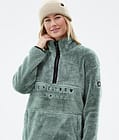 Dope Pile W 2022 Fleecepullover Damen Faded Green, Bild 2 von 8