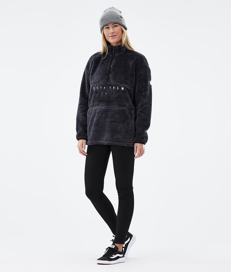 Dope Pile W 22 Fleecepullover Damen Phantom, Bild 3 von 8