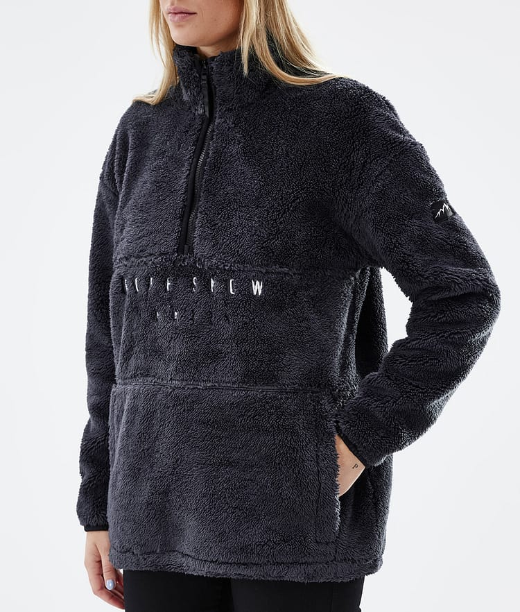 Dope Pile W 22 Fleecepullover Damen Phantom, Bild 7 von 8