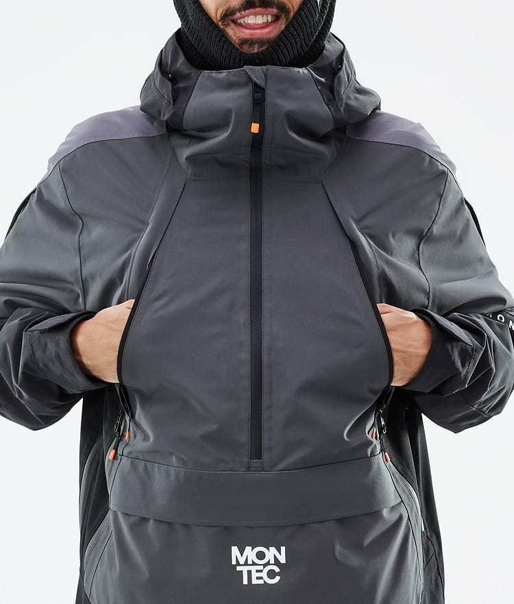 Montec Apex Snowboardjacke Herren Phantom/Black/Pearl