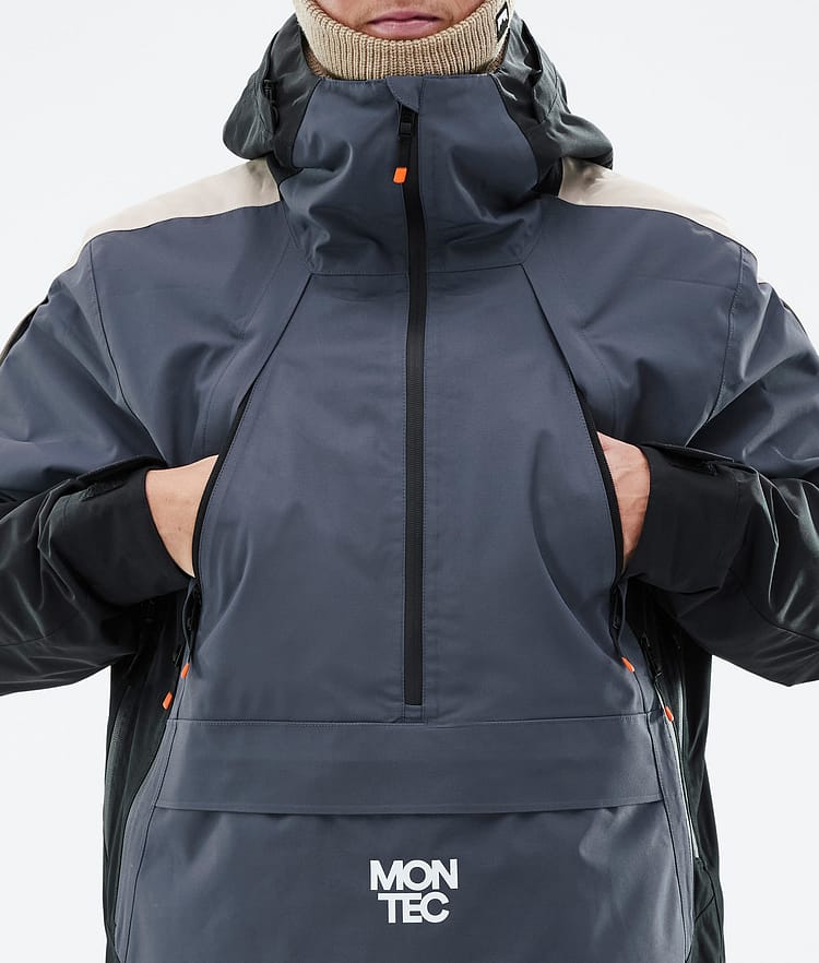 Montec Apex Snowboardjacke Herren Metal Blue/Black/Sand