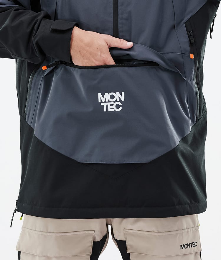 Montec Apex Skijacke Herren Metal Blue/Black/Sand