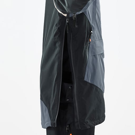 Seitlicher Reißverschluss mit innenliegender Schutzleiste Hauptdetailproduktbild,