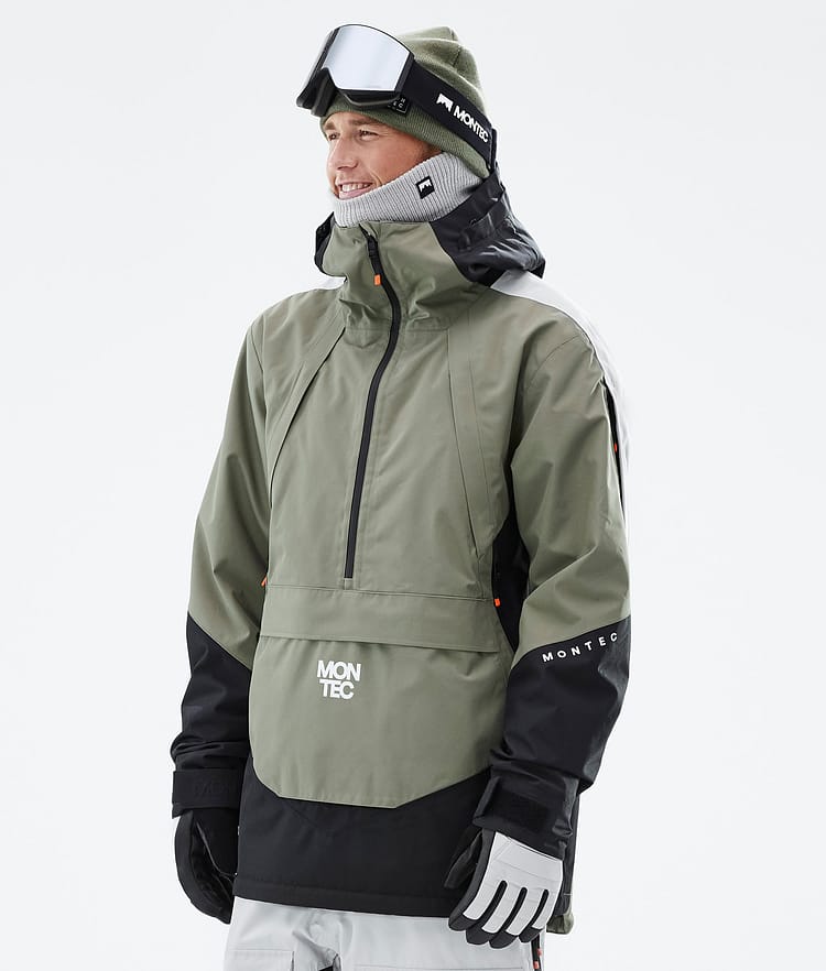Montec Apex Snowboardjacke Herren Greenish/Black/Light Grey, Bild 1 von 10