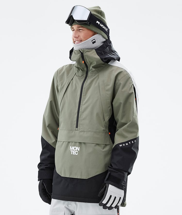 Montec Apex Snowboardjacke Herren Greenish/Black/Light Grey