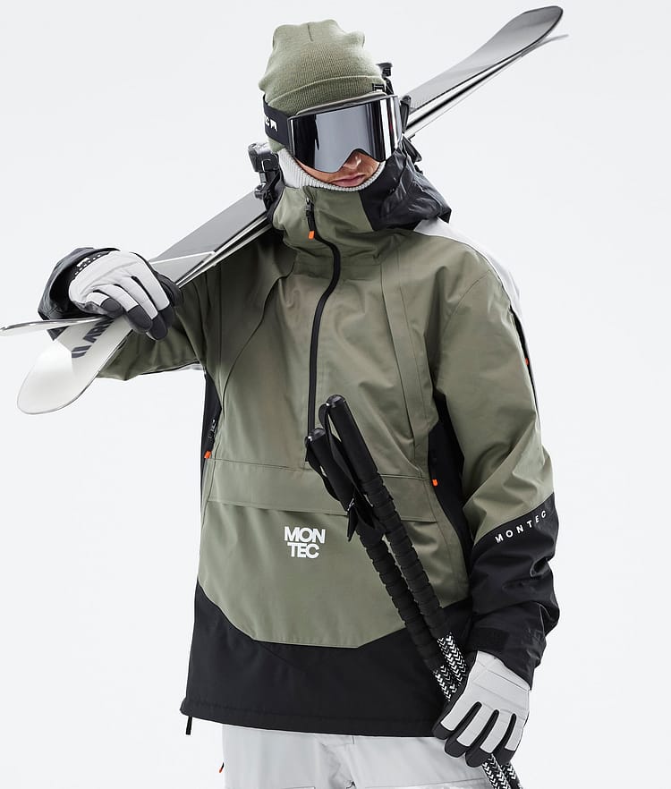 Montec Apex Skijacke Herren Greenish/Black/Light Grey