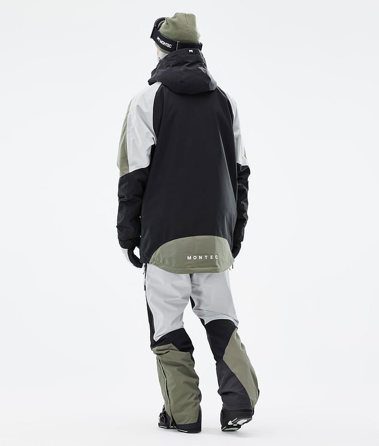 Montec Apex Skijacke Herren Greenish/Black/Light Grey, Bild 6 von 11
