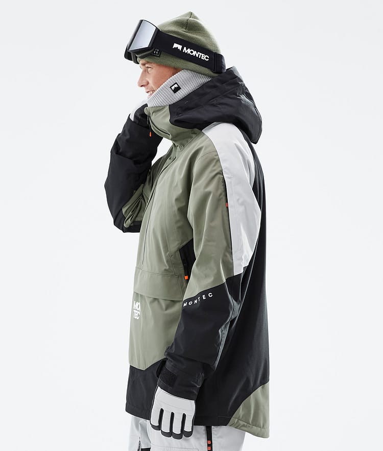 Montec Apex Skijacke Herren Greenish/Black/Light Grey