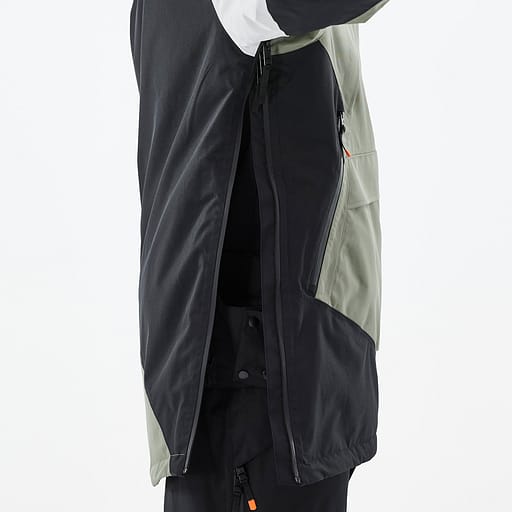 Seitlicher Reißverschluss mit innenliegender Schutzleiste Hauptdetailproduktbild,