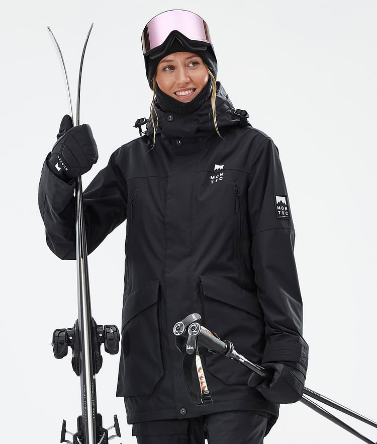 Montec Virago W Skijacke Damen Black