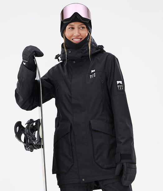 Montec Virago W Snowboardjacke Damen Black