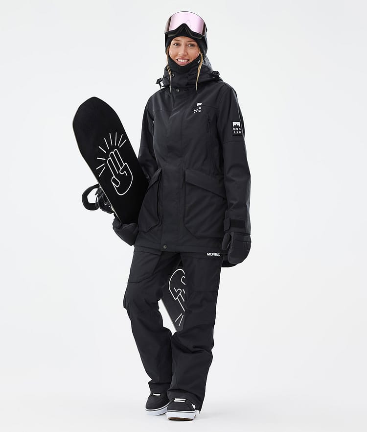 Montec Virago W Snowboardjacke Damen Black