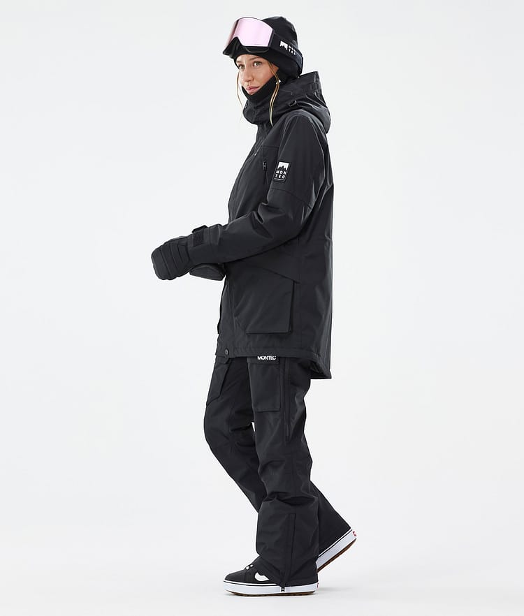 Montec Virago W Snowboardjacke Damen Black