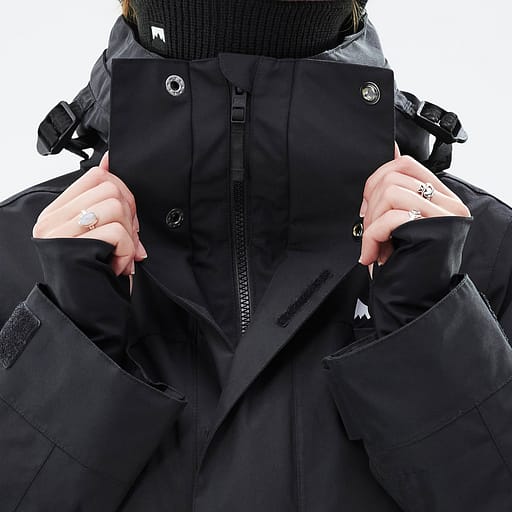 Frontreißverschluss mit doppelter Schutzleiste Hauptdetailproduktbild,