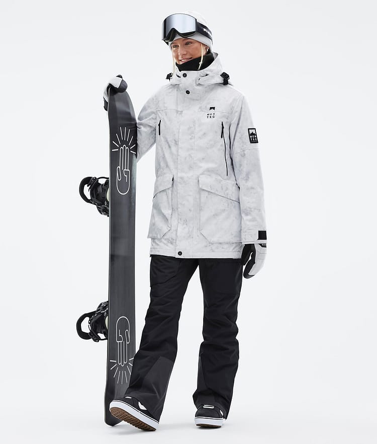 Montec Virago W Snowboardjacke Damen White Tiedye