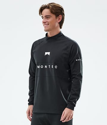 Montec Alpha Funktionsshirt Herren Black