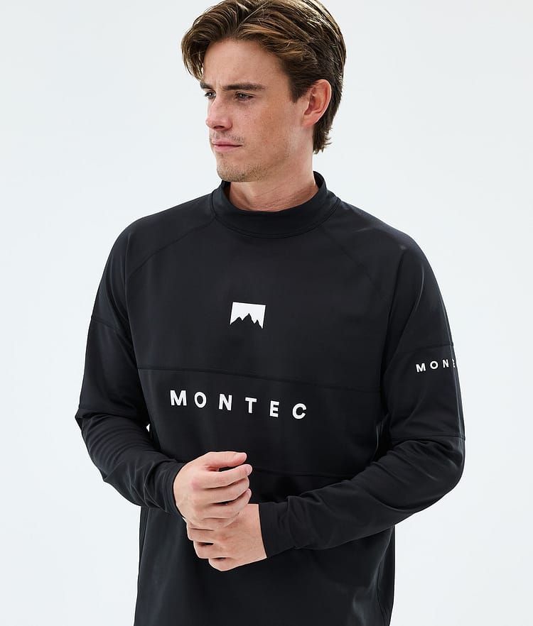 Montec Alpha Funktionsshirt Herren Black, Bild 2 von 5