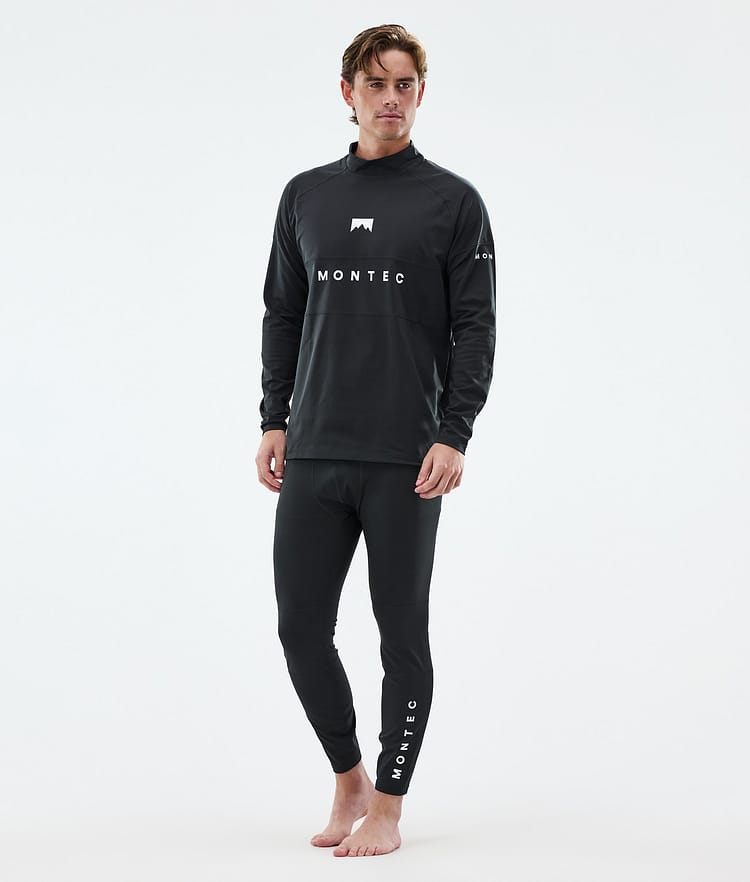 Montec Alpha Funktionsshirt Herren Black, Bild 3 von 5