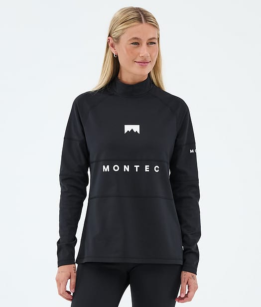 Montec Alpha W Funktionsshirt Damen Black