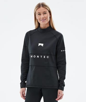 Montec Alpha W Funktionsshirt Damen Black