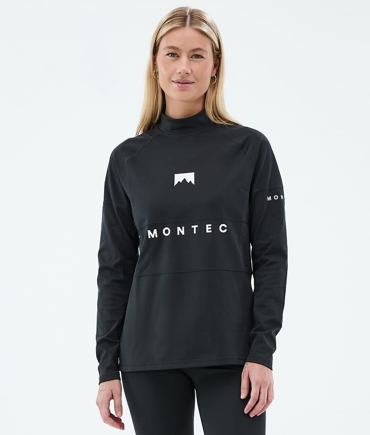 Montec Alpha W Funktionsshirt Damen Black, Bild 1 von 5