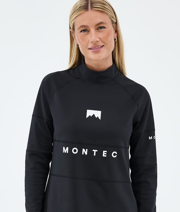 Montec Alpha W Funktionsshirt Damen Black, Bild 2 von 5
