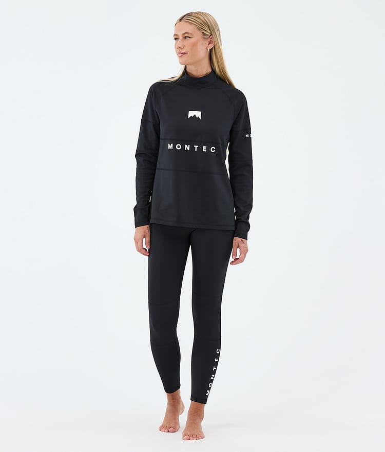 Montec Alpha W Funktionsshirt Damen Black, Bild 3 von 5